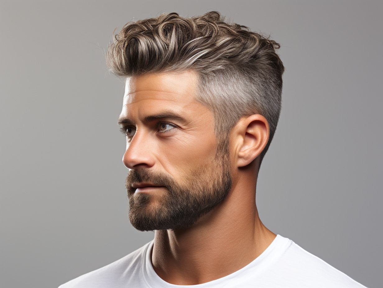 coupe dégradée homme