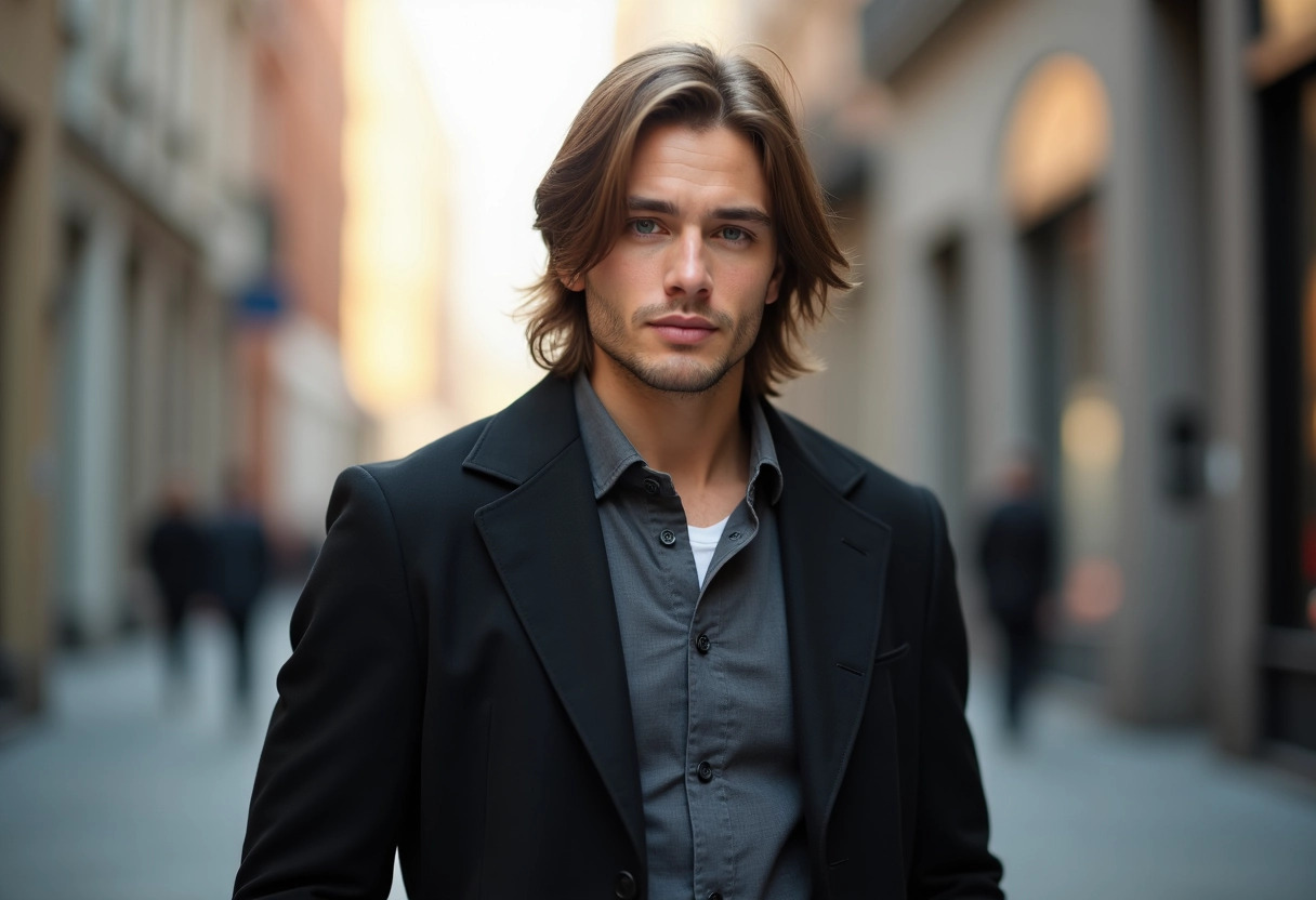 coupes de cheveux longues pour homme