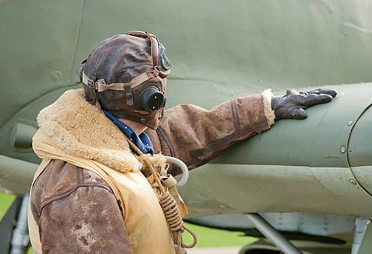 Bombardier cuir homme